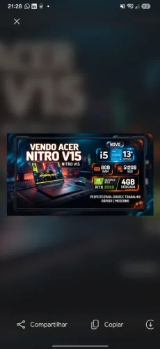 Notebook Acer V15