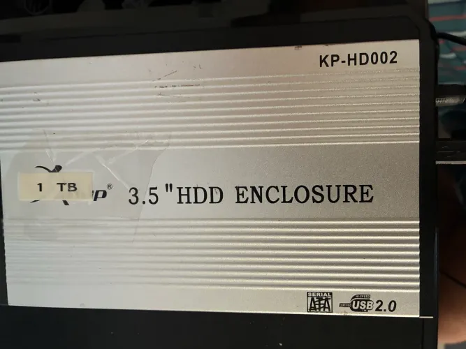 HD externo 1TB USB 2.0