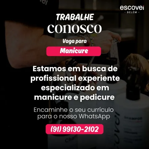 Vaga para Manicure 