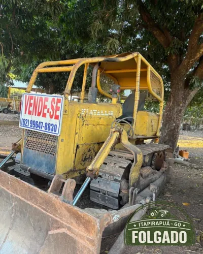 Trator esteira D7B ano 87