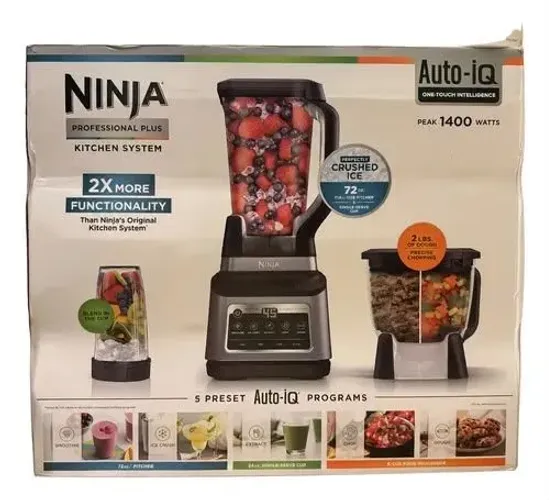Liquidificador ninja 1200W 3 em 1 novo lacrado