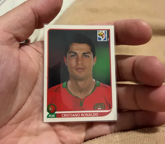 Figurinha Cristiano Ronaldo 2010