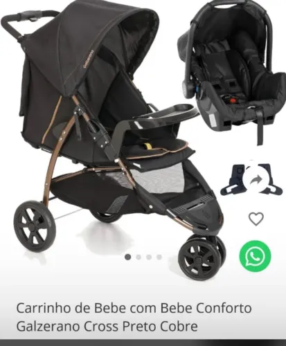 Vendo bebê conforto e carrinho de bebê