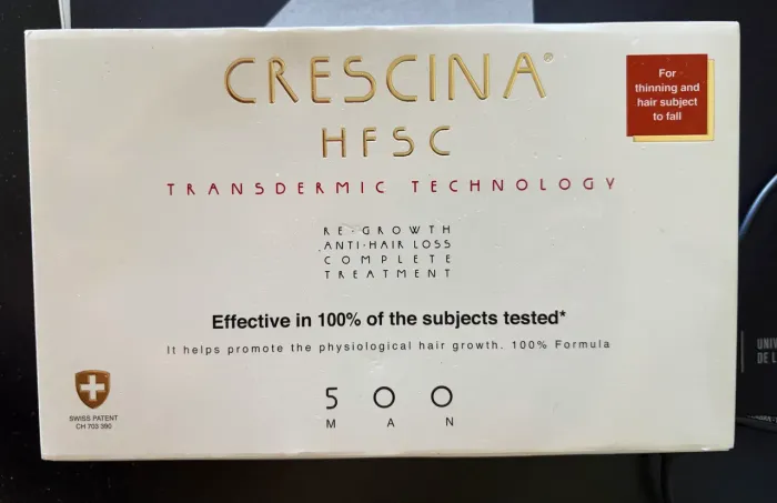 Crescina HFSC Transdermic 500 Man Ampolas 3.5ml x20