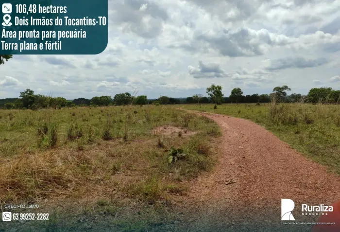 Dois Irmãos do Tocantins  sentido Araguacema, apenas 3 km de chão