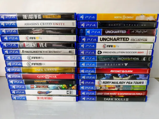 PS4 lote de jogos Playstation 4