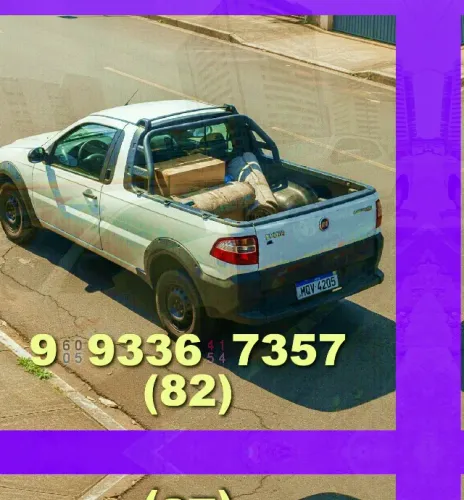 Frete Para Toda a Região Com Carro Aberto