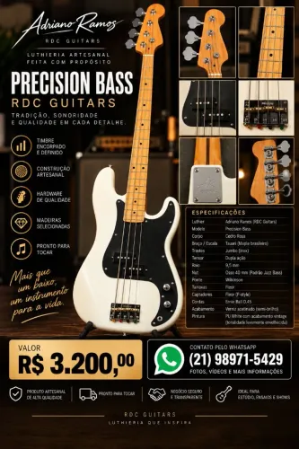 Contra Baixo Precison Bass Padrão Fender (RDC GUITARS)