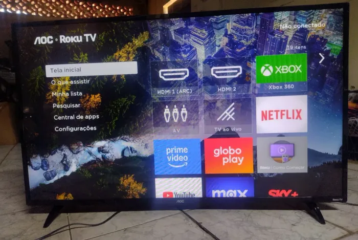 Tv AOC 43 polegadas smart modelo 43s5195