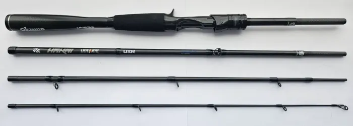 Vara de Carretilha Okuma Hakai 4 parte 40 libras 6 pés