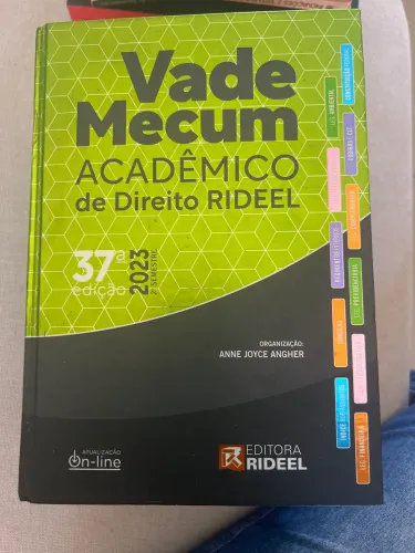 Vade Mecum Acadêmico de Direito Rideel - 37a Edição - 2023/2