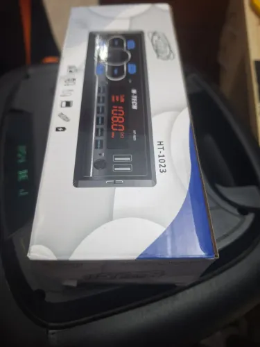 Som automotivo bluetooth, rádio FM, USB e auxiliar, faço envios