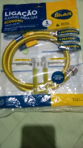 Ligação flexível para gás 