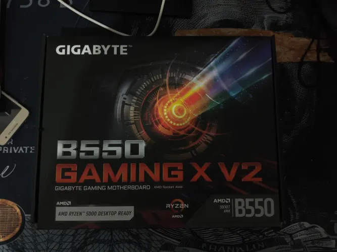 Placa mãe Gigabyte b550 gaming X V2