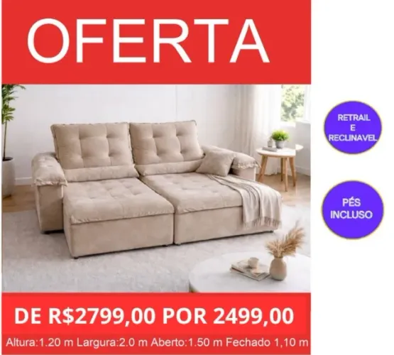 ESTOFADO RETARTIL A PRONTA-ENTREGA
