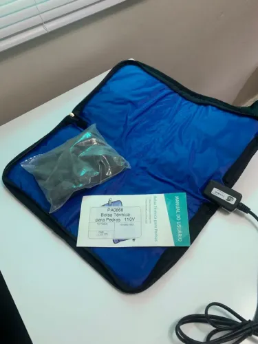 Bolsa térmica e kit de pedras quentes