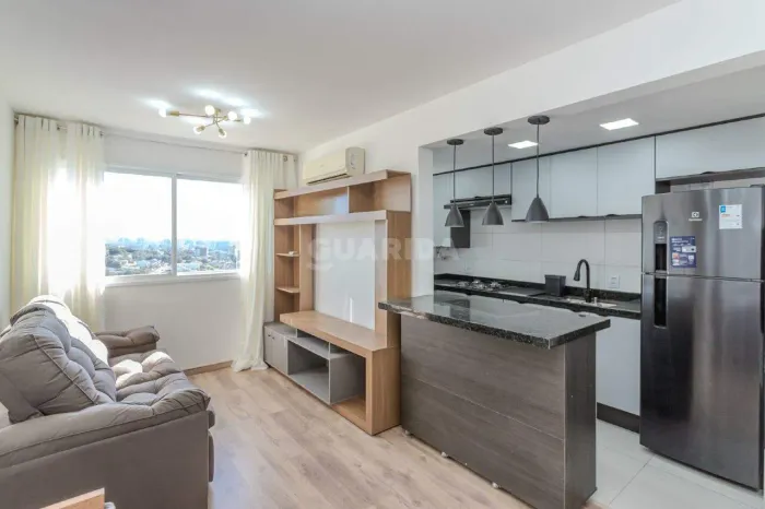 Apartamento mobiliado com 2 dormitórios e 1 vaga no Terrace Clube Residencial