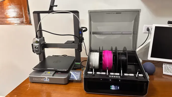 Impressora 3D Creality Hi Combo com CFS + Filamentos?