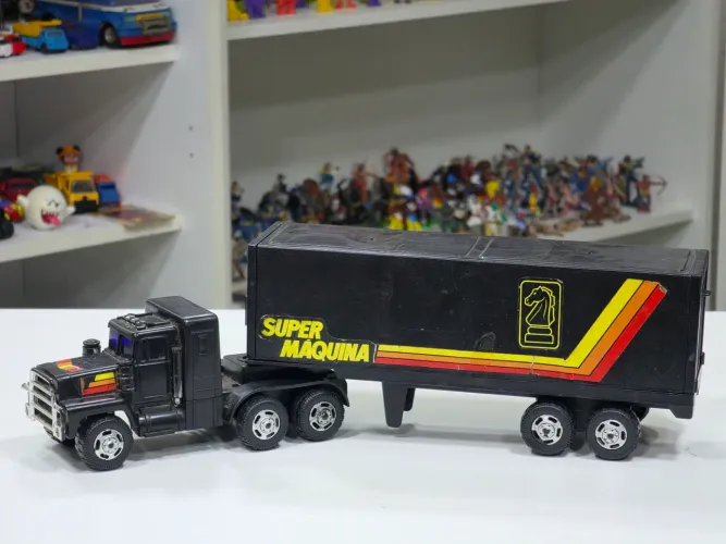 Caminhão Super Maquina Glasslite Anos 80 (Reservado)
