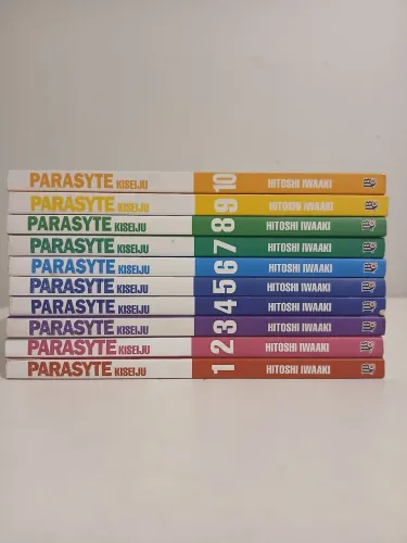 Todos os volumes de PARASYTE (1 ao 10) em ptbr