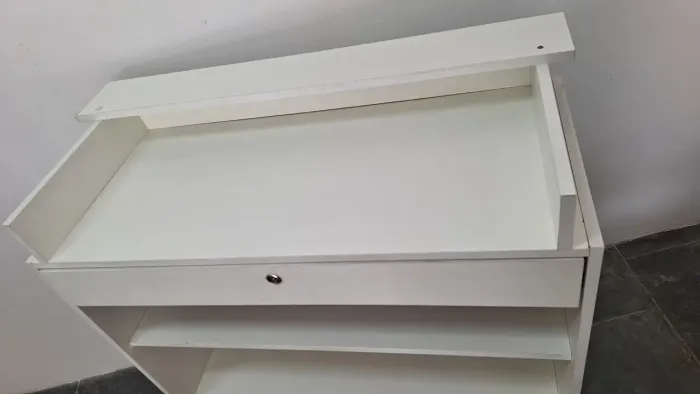 Balcão caixa MDF branco 