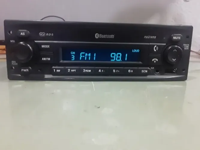 Radio Original GM Clarion Azul com Bluetooth