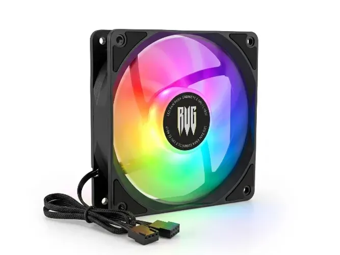 ? Cooler Fan LED 80mm para Gabinete e CPU Revenger - Alta Eficiência e Silencioso