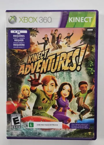 Jogo Kinect Aventures xbox 360 original usado