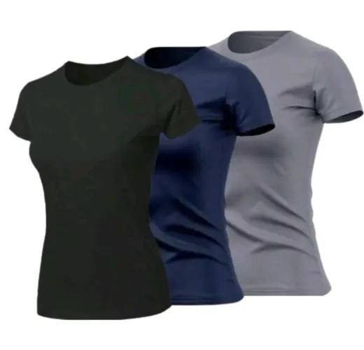 Blusas básicas novas. As 6 por 45,00 tamanho Grande