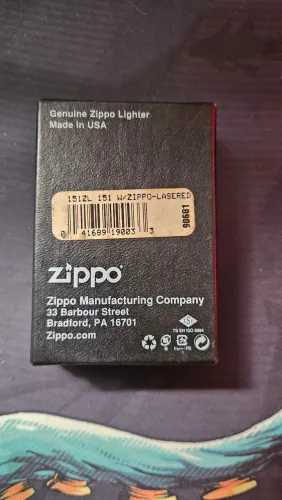 Isqueiro Zippo Original 151ZL Spectrum Laser - Novo na Caixa