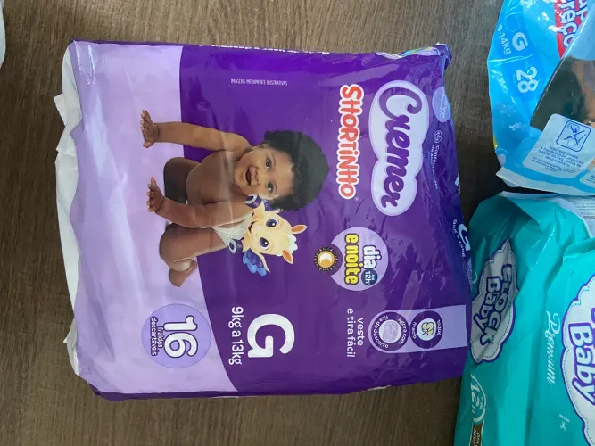 Fralda Cremer Jumbo G 16 Unidades - Nova e Lacrada