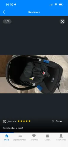 Bebê conforto burigoto