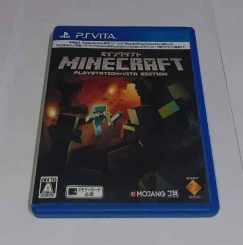 Minecraft - PSV Edition | PS Vita | Japonês | Usado |