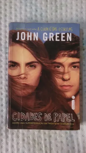 Livro Cidades de papel John Green