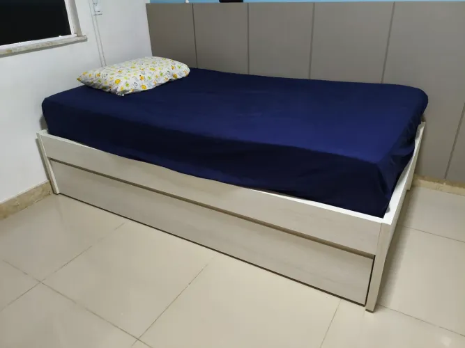Cama VIÚVA da loja MODULAR Completa 