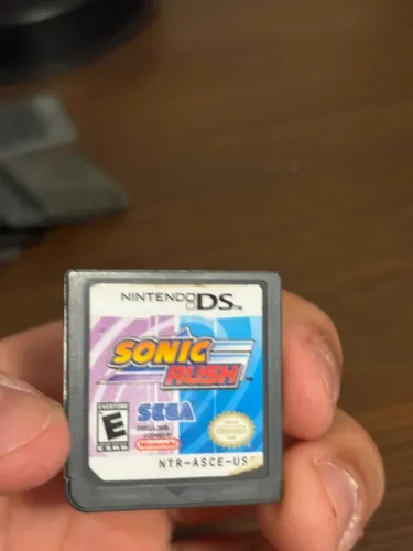 Jogo Sonic Rush para Nintendo DS USADO(apenas cartucho)