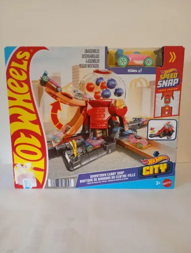 Hot Wheels City - Pista Loja de Doces