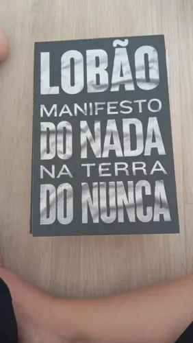 Livro Lobão Manifesto Do nada Na terra Do Nunca 