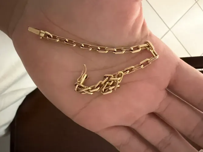 Corrente ouro 18k 16g