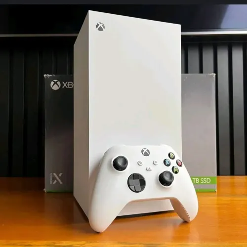 Xbox séries X branco + controle elite