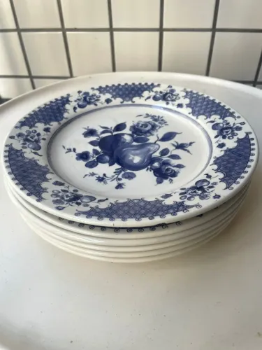 Pratos vintage em cerâmica OXFORD Brasil