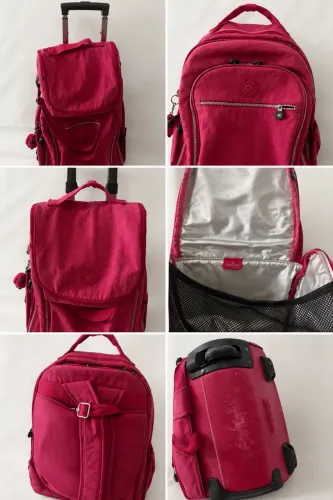 Desapego Kit Kipling Original (Mochila de Rodinha + Lancheira) - No Estado