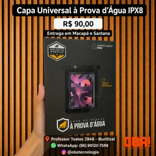 Capa Universal à Prova d'Água IPX8 Gorila Shield