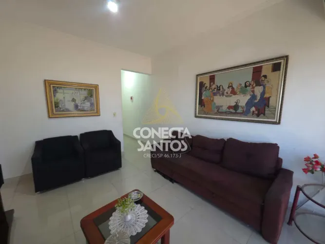 Apartamento com 2 quartos, Centro, São Vicente, Cod: 2105