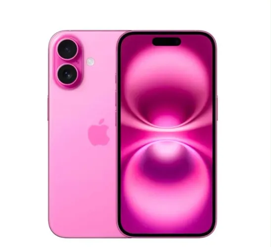 Vendo um iPhone 16 rosa com 100% bateria 2 meses de uso promoção só hoje.