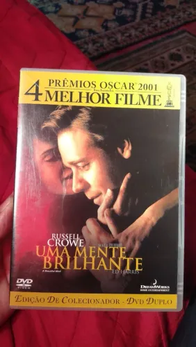 DVD duplo edição especial uma mente brilhante.