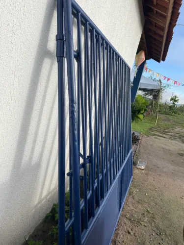 PORTAO DE FERRO TUBULAR REDONDO 