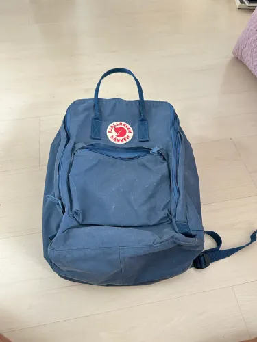 Mochila Fjallraven Kanken Laptop 17- Tam grande azul 
