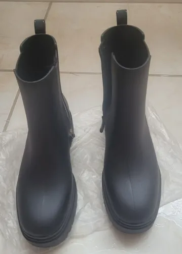 Bota galocha com zíper Petit Jolie 