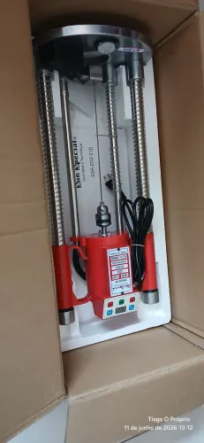 Maquina para furar tescido